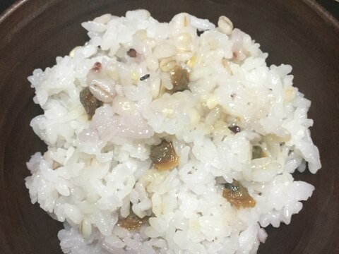 しじみの佃煮で炊き込みご飯